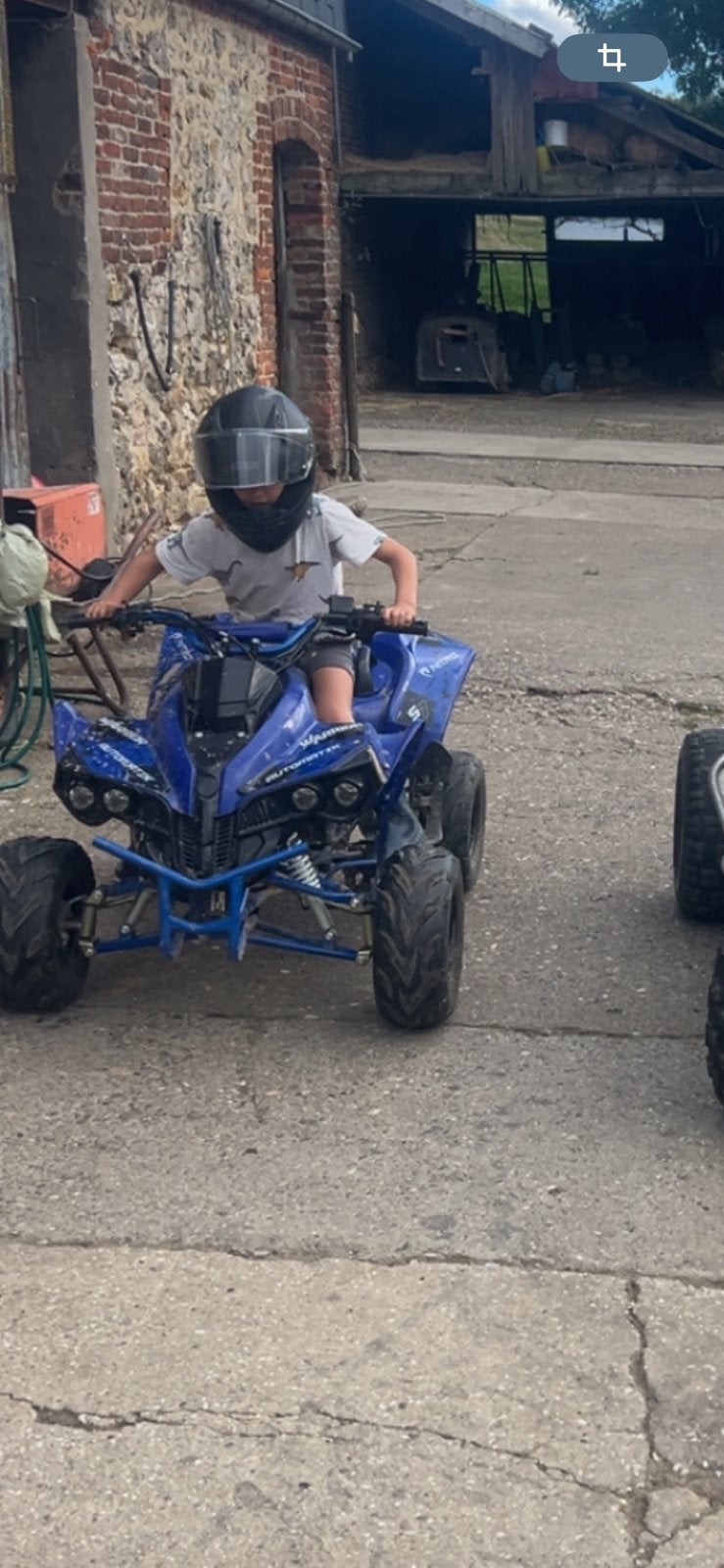 Quad 125 cc kind, Ophalen of Verzenden, Zo goed als nieuw