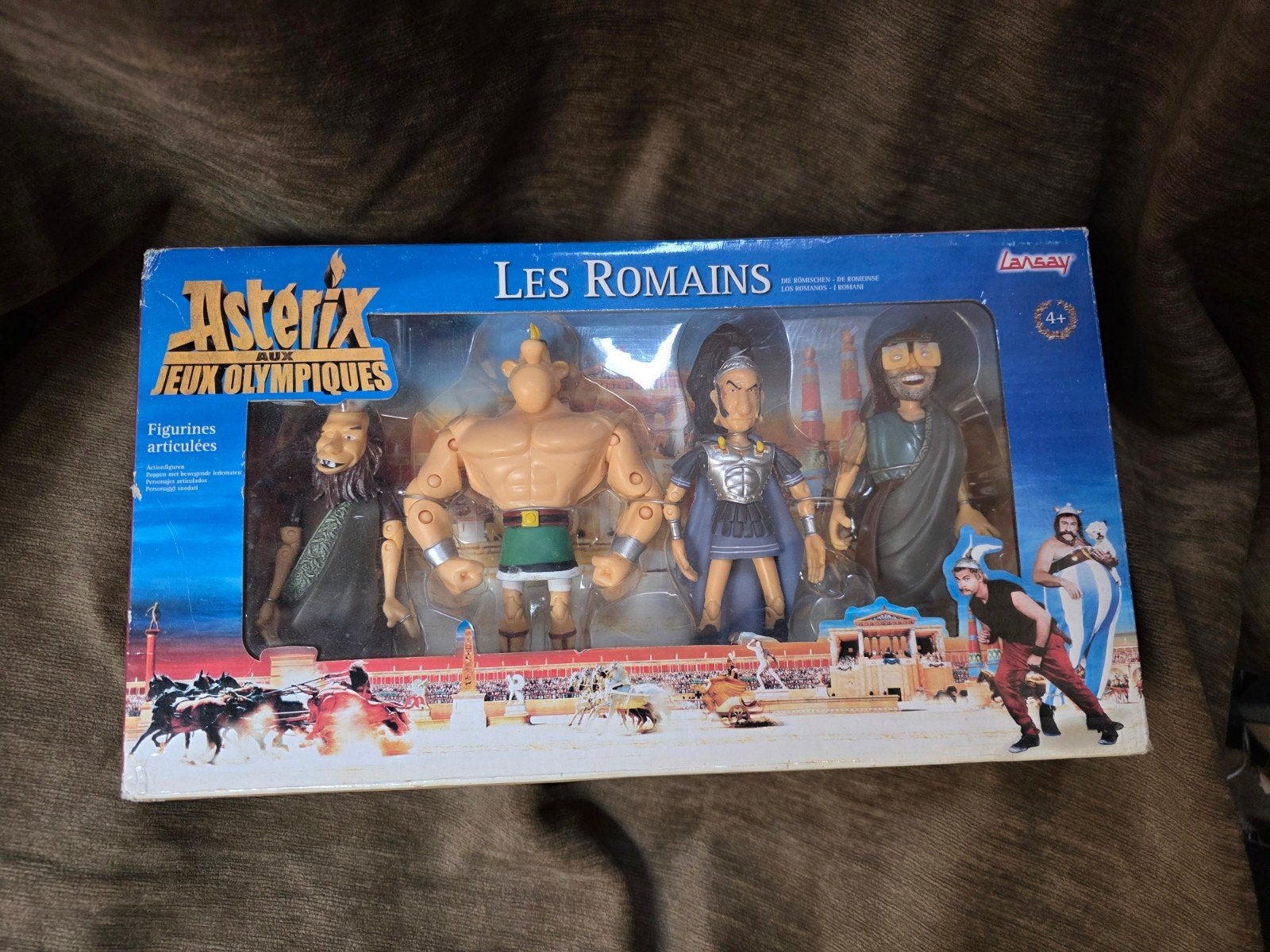 Figurine Astérix et Obélix les gladiateurs lansay . Toujours, Collections, Enlèvement ou Envoi, Astérix et Obélix