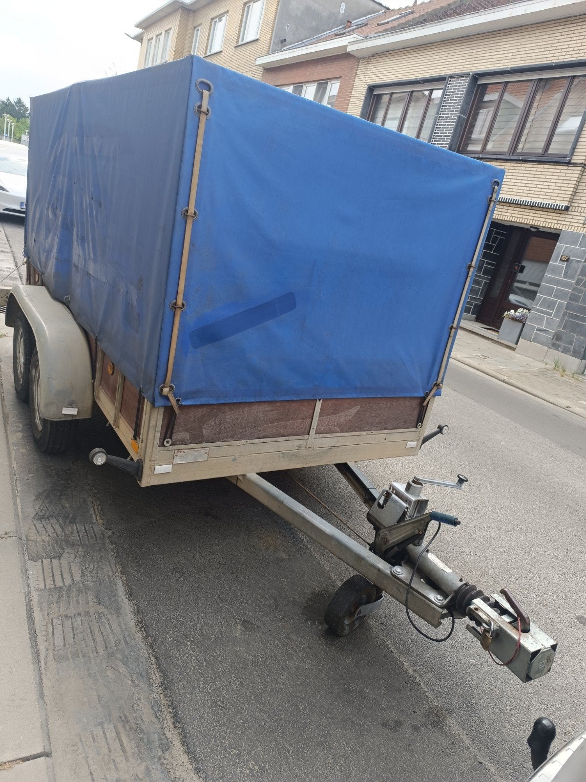 remorque freinée bâchée 2T, Autos : Divers, Enlèvement