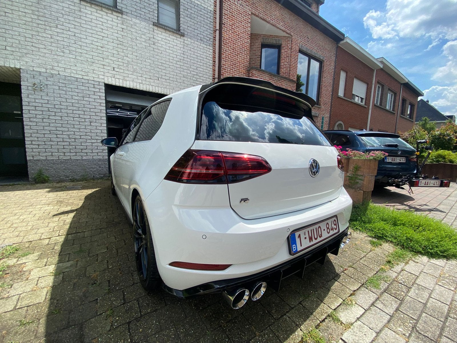 VW Golf R 2017 weinig kilometers, Autos, Cuir, Euro 5, Achat, 170 g/km