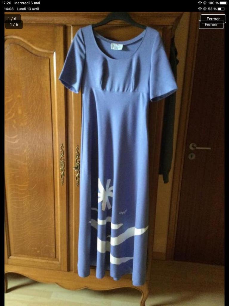 ROBES VINTAGE, Porté