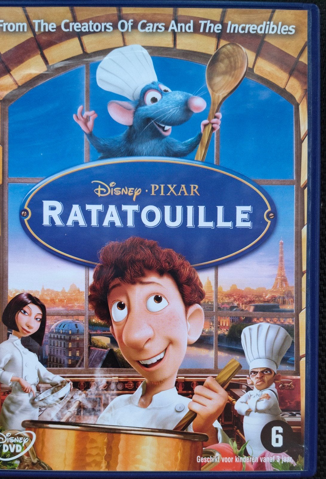 Ratatouille (Disney Pixar), À partir de 6 ans, Matériel bonus, Animation, Néerlandais