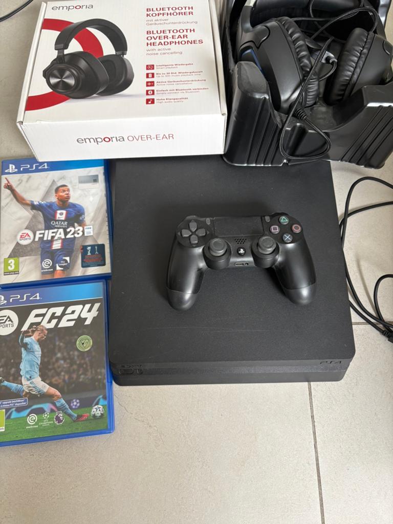 Playstation 4, Ophalen, 1 TB, Met 1 controller, Original