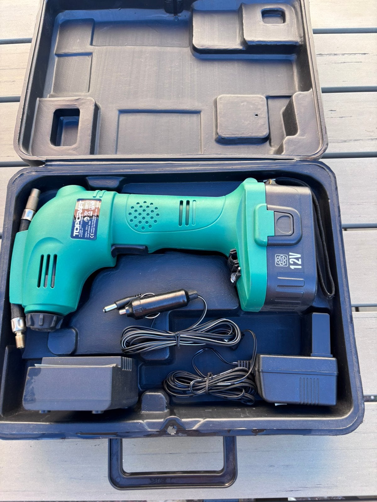 Top craft accu compressor, Enlèvement ou Envoi, Comme neuf, Autres types, Autres marques