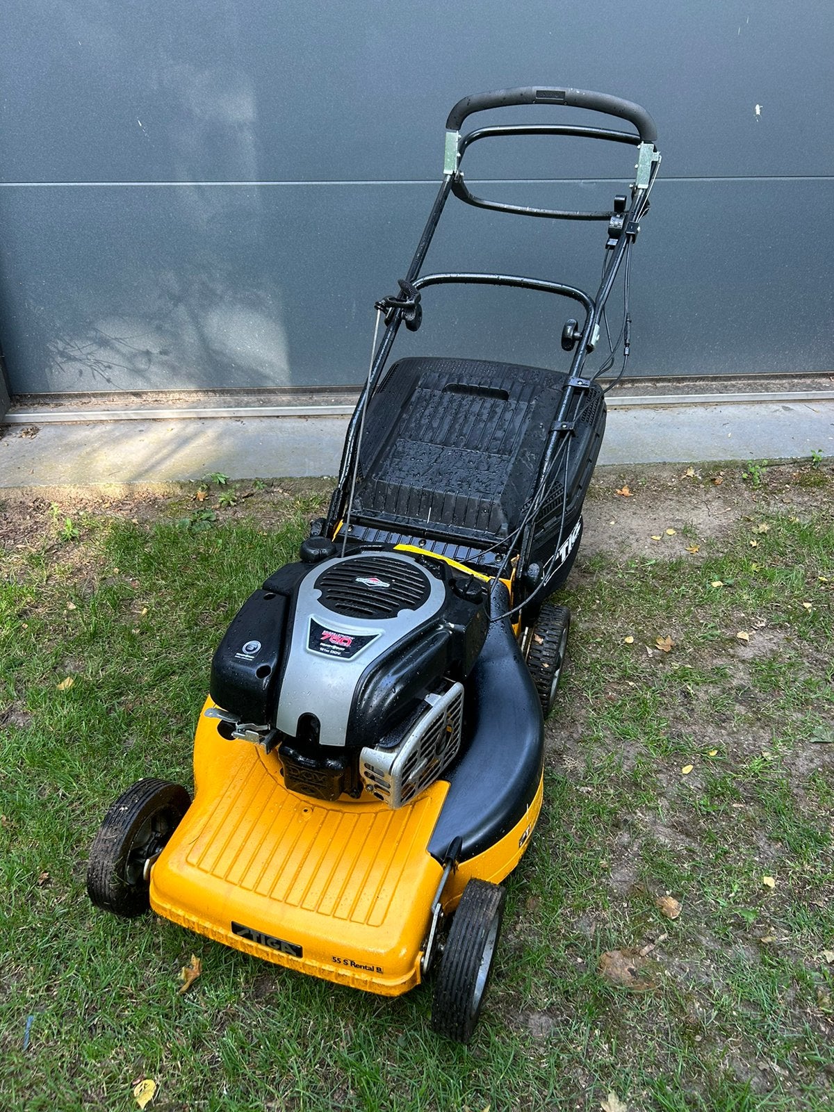 Stiga Aluminium 53 cm zelftrekker Grasmaaier, Ophalen, Gebruikt, 50 cm of meer, Benzine