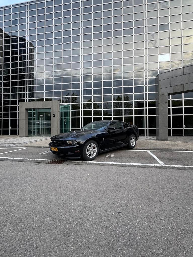 Ford mustang V6, Auto's, Automaat, Zwart, Zwart, Leder