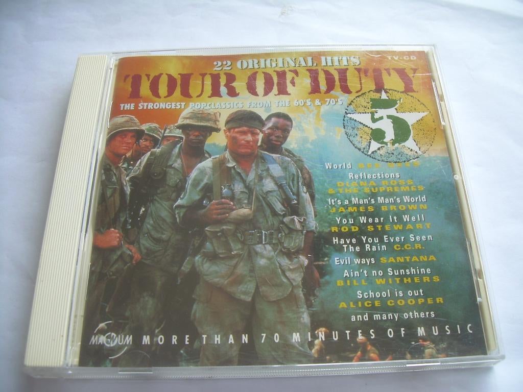 CD - TOUR OF DUTY, Ophalen of Verzenden, Zo goed als nieuw, Pop