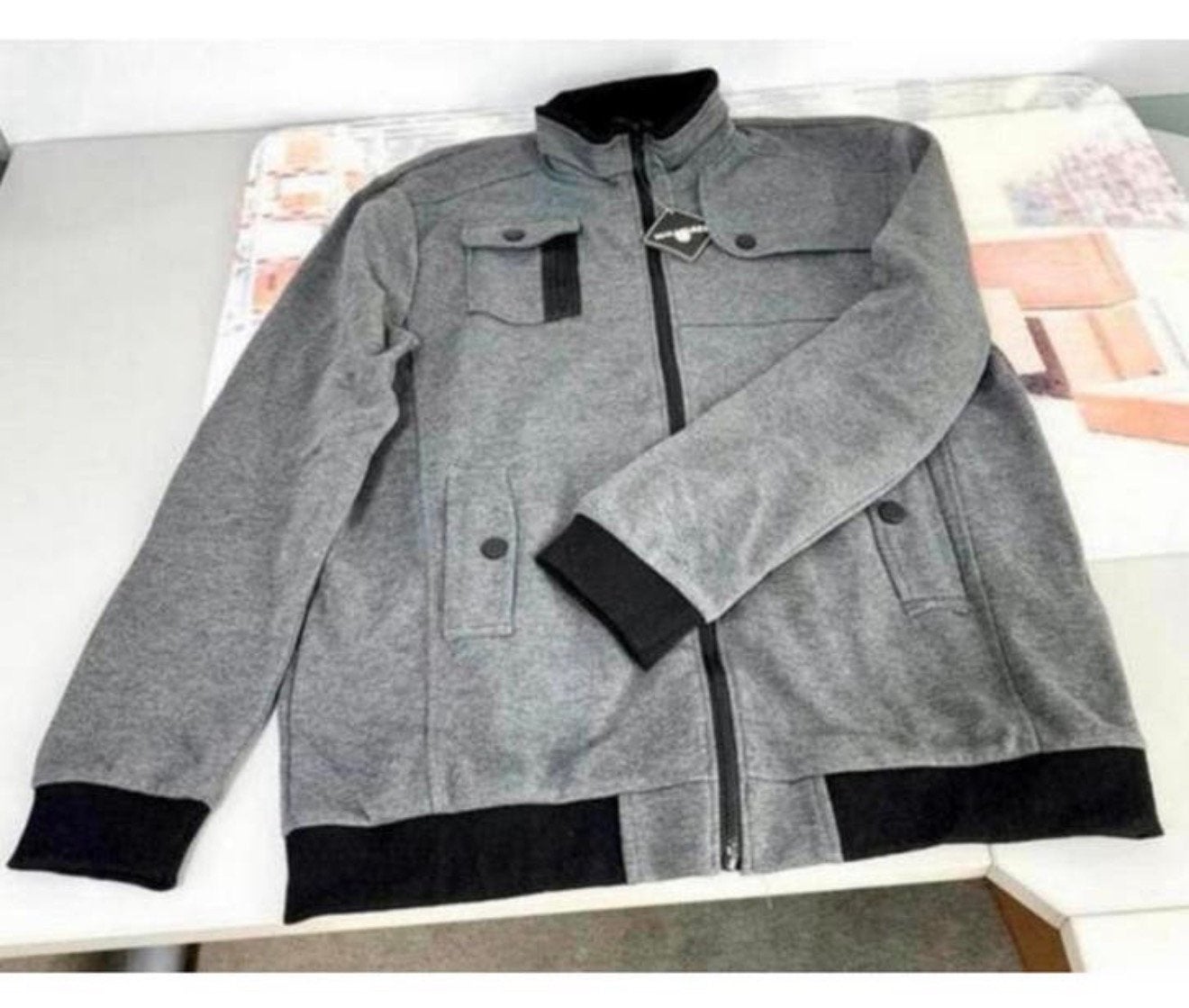 Whatlees - jas vest jack 2XL xxl mannen heren jongens NIEUW, Ophalen of Verzenden, Nieuw, Grijs, Trui of Vest