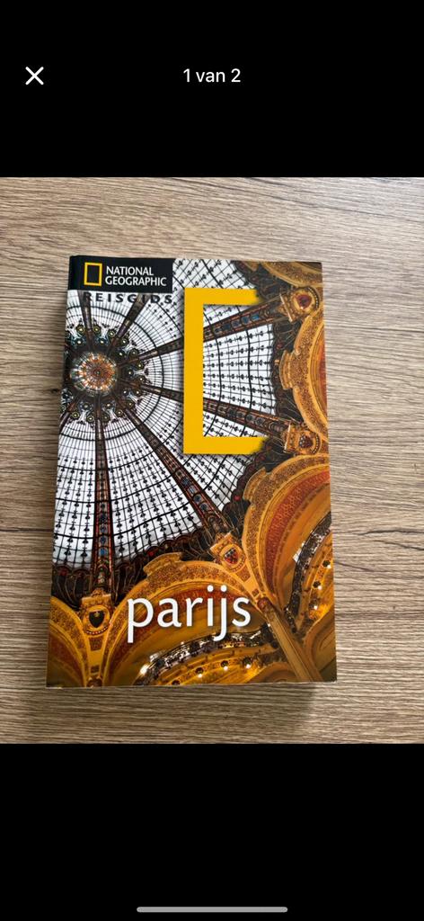 Guide de voyage du National Geographic de Paris, Enlèvement, Comme neuf