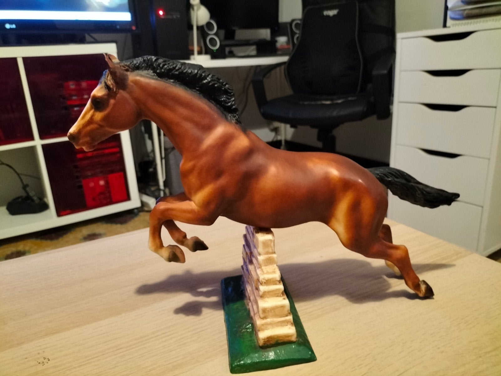 paard plastic, Ophalen, Gebruikt