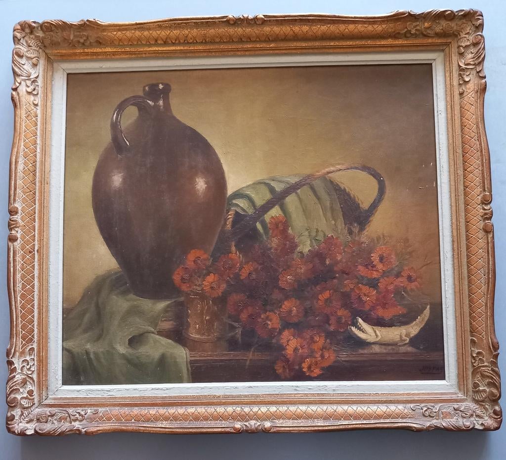 Natures mortes Jos PAS (Londerzeel, 1900 - Schoten, 1984), Enlèvement