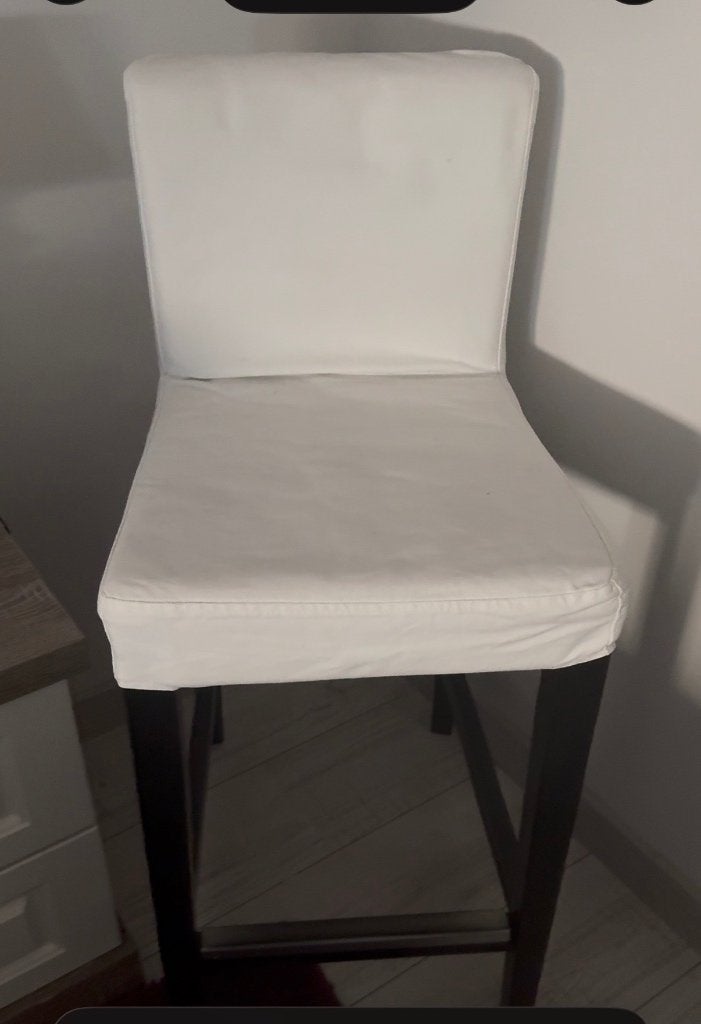 Chaises de bar, Avec repose-pieds, 2 tabourets, Comme neuf, Enlèvement
