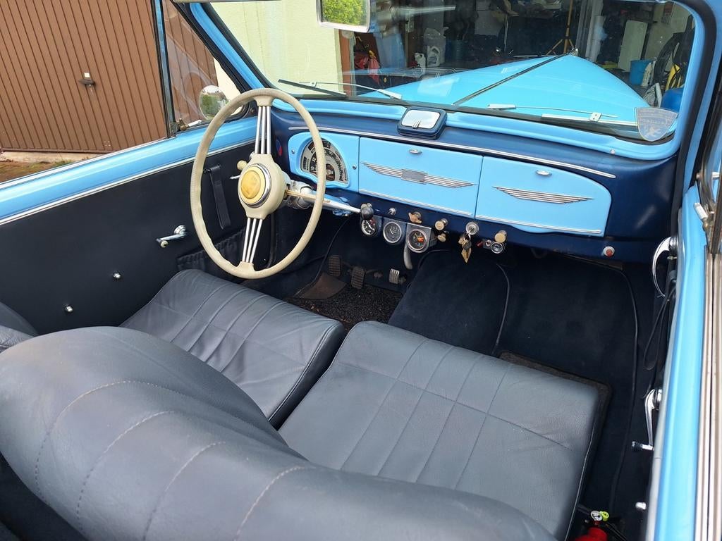 Superbe peugeot 203 C cabriolet 1955, foto 9