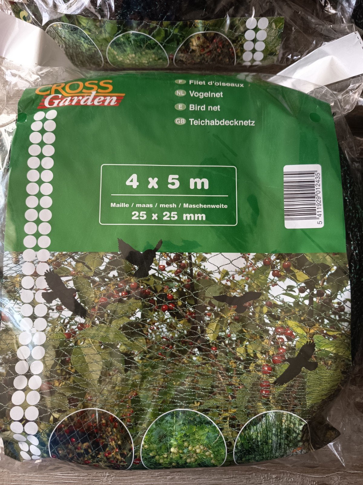 Filet de protection contre les oiseaux, Tuin en Terras, Vijvers, Ophalen