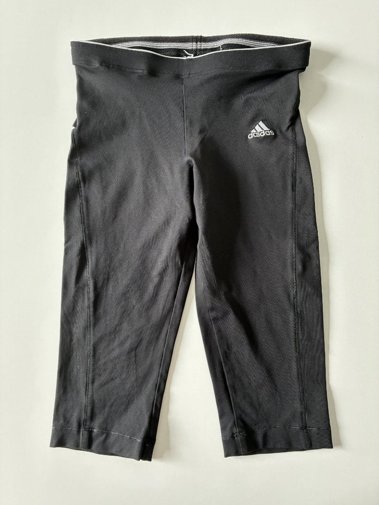 Pantalon de sport 3/4 noir taille S de la marque Adidas, Enlèvement ou Envoi, Adidas, Taille 34 (XS) ou plus petite, Noir