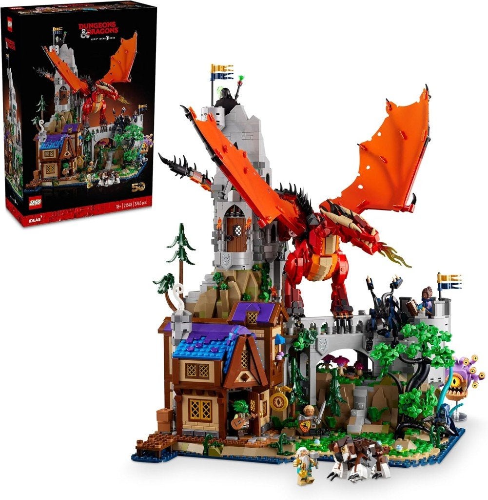 Neuf - Lego Dungeons & Dragons : l’histoire du dragon rouge, Enlèvement ou Envoi, Complet, Lego, Ninjago
