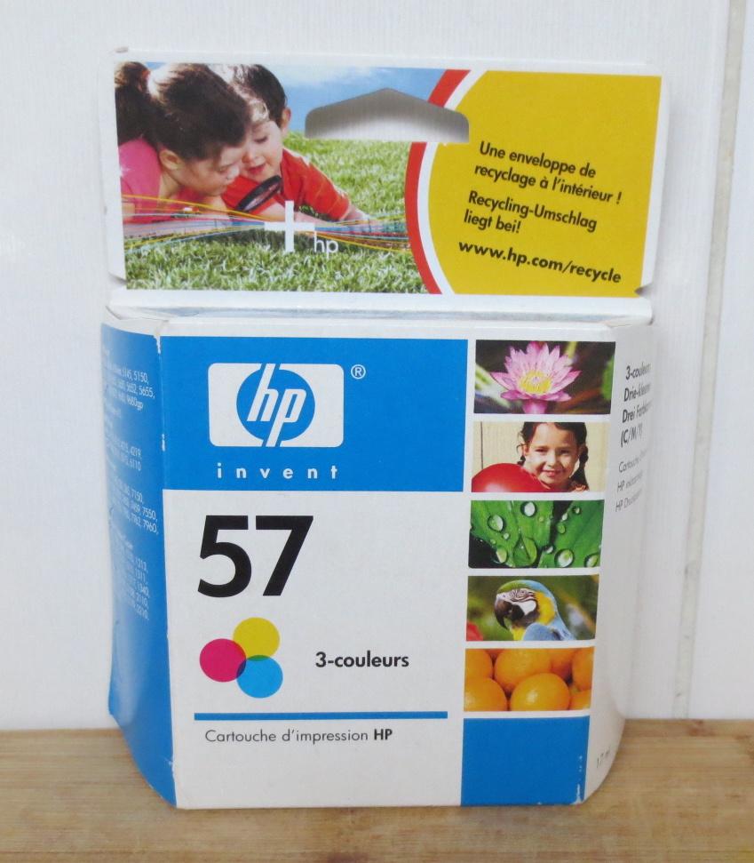 Inkt cartridge HP 57 3 kleuren (gesloten verpakking), Computers en Software, Ophalen, Zo goed als nieuw, Cartridge, HP laserjet