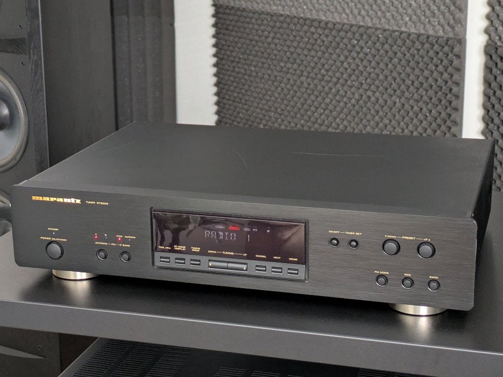 Marantz ST6000, perfect werkende FM-tuner met RDS, Audio, Tv en Foto, Ophalen of Verzenden, Gebruikt