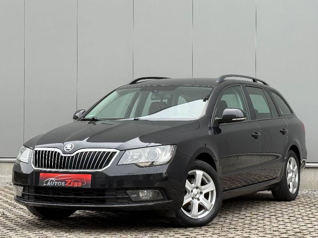 Skoda Superb Break 1.6 TDI Cruise Park.Sensor Dig.Airco, Voorwielaandrijving, Euro 5, Stof, 4 cilinders