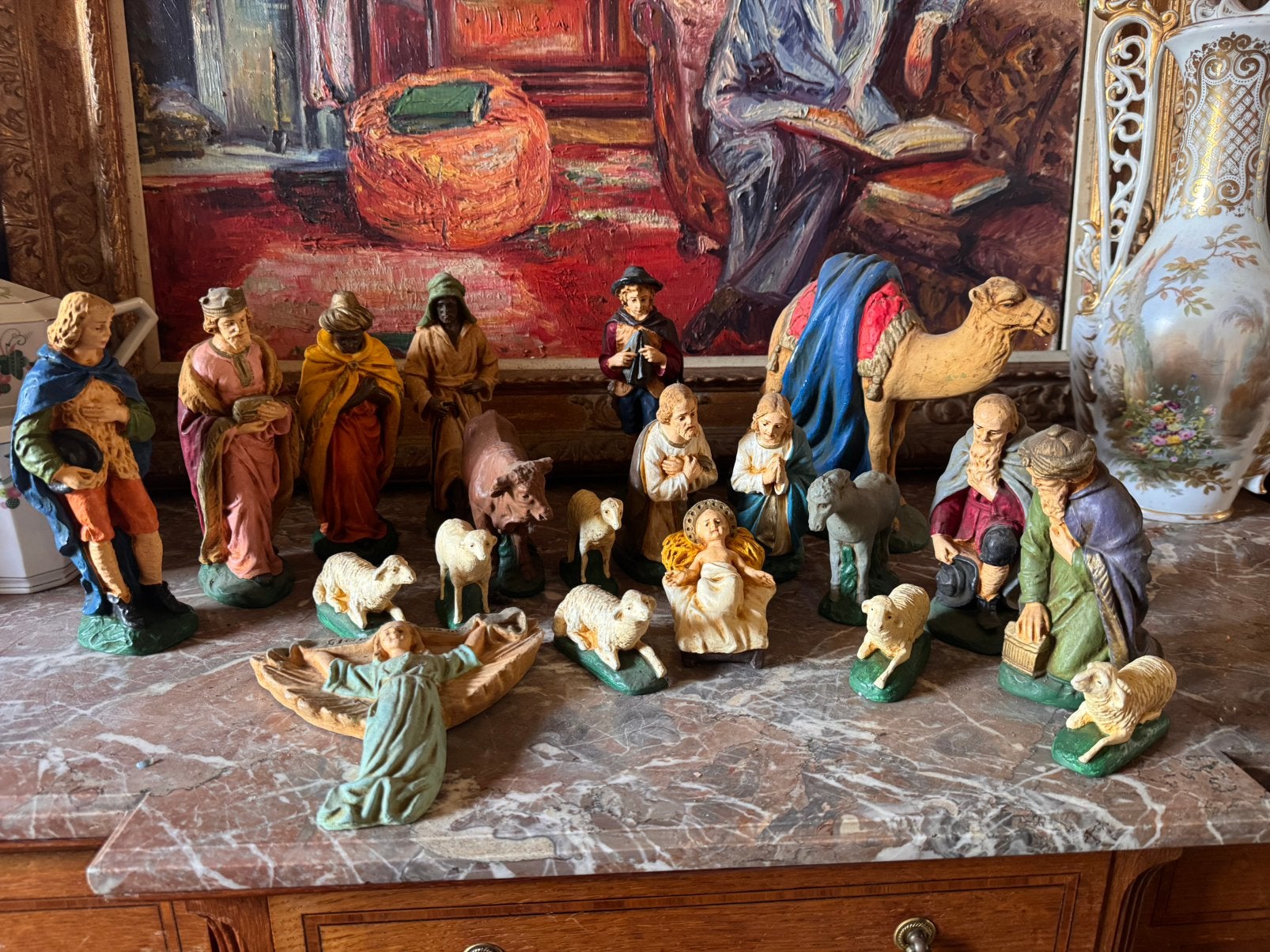 Magnifique creche en tres bon etat, Enlèvement, Utilisé