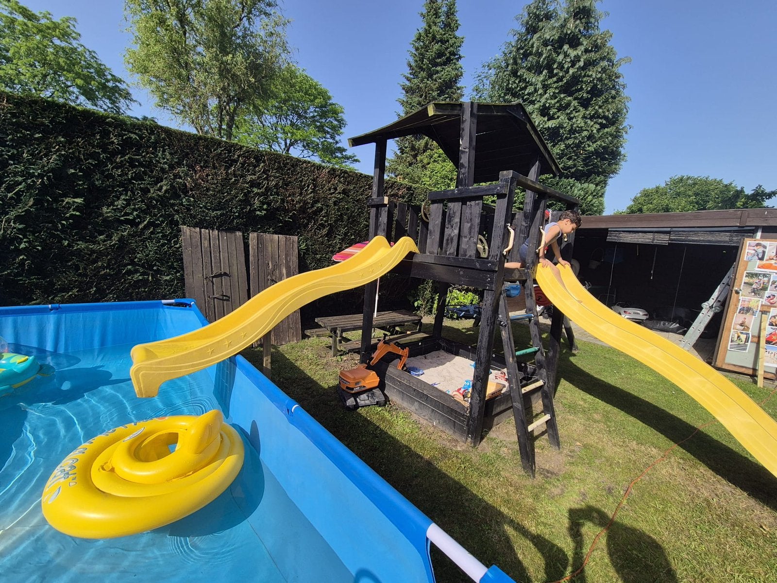 Bestway zwembad 4mx210x81, Tuin en Terras, Ophalen