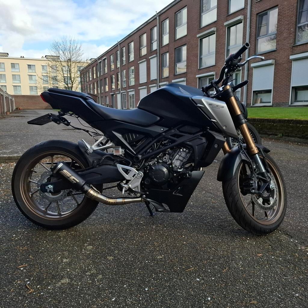 SC Project full system CB125R uitlaat, Motoren, Ophalen, Nieuw