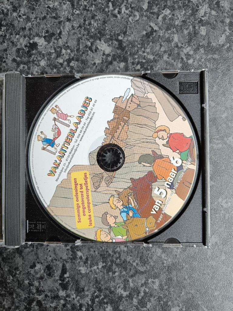 CD vakantieblaadjes van 5e naar 6e leerjaar - gratis, Ophalen, Zo goed als nieuw
