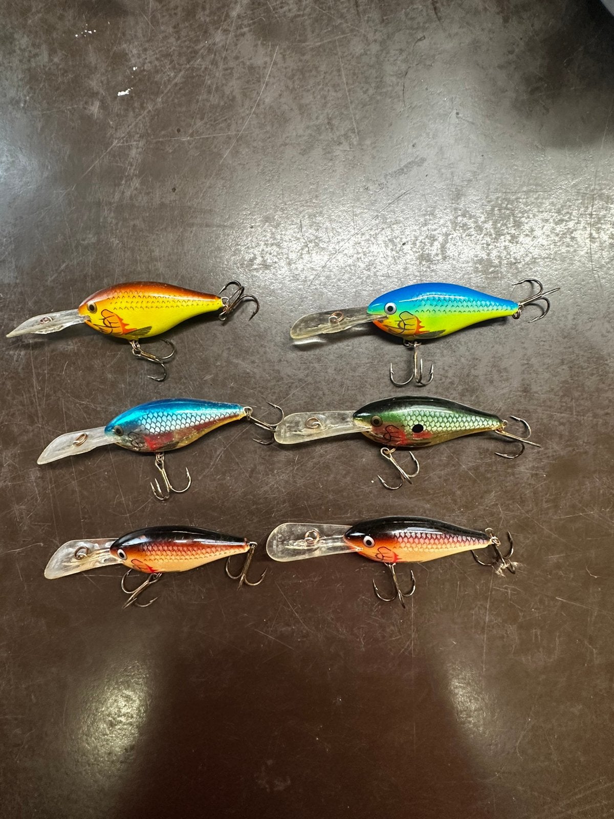 6x Rapala Risto Rap 7cm te koop., Watersport en Boten, Ophalen, Zo goed als nieuw