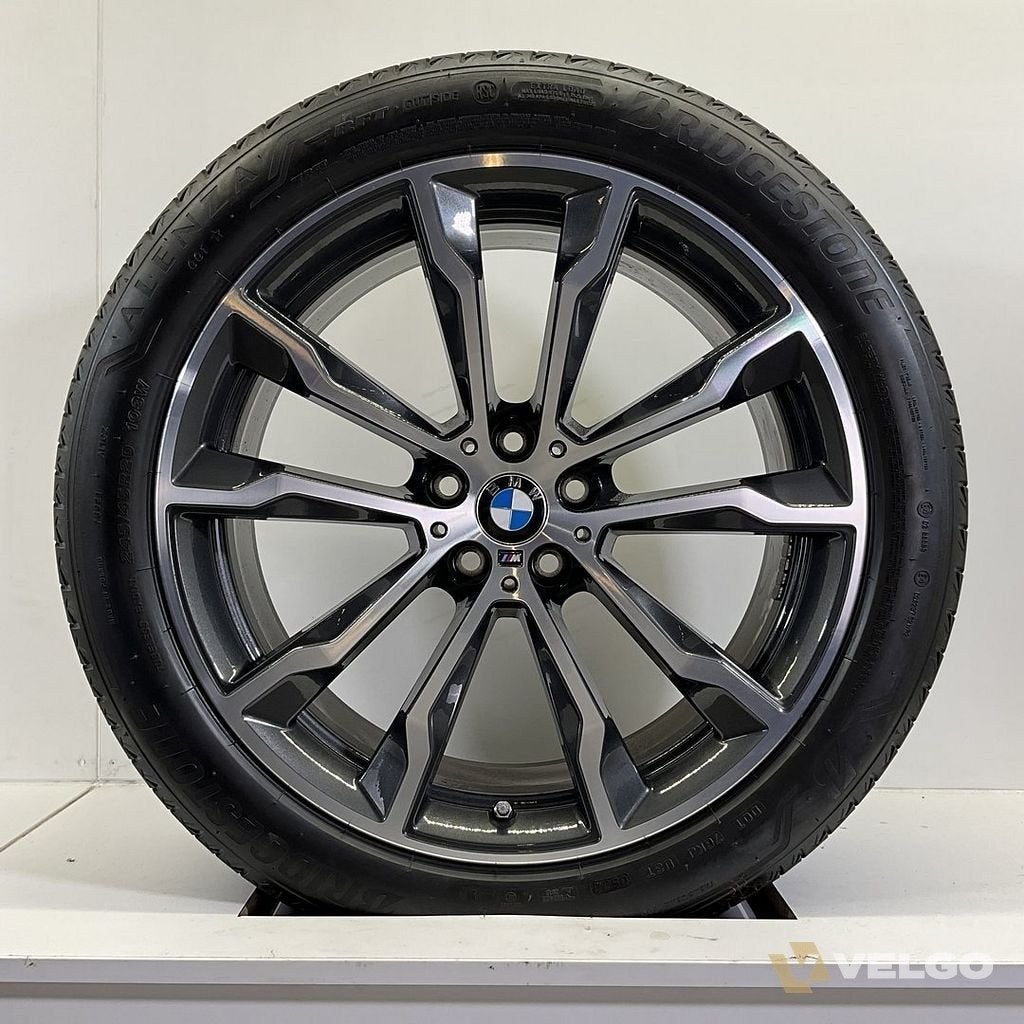BMW X3 G01 X4 G02 BREEDSET VELGEN + ZOMERBANDEN 20 INCH ORIG, -, -, Banden en Velgen, Ophalen of Verzenden