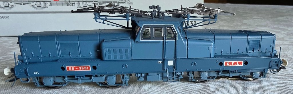 3445. Motrice électrique série BB 3600 des CFL H0 Märklin., Enlèvement ou Envoi, Comme neuf, Locomotive, Märklin