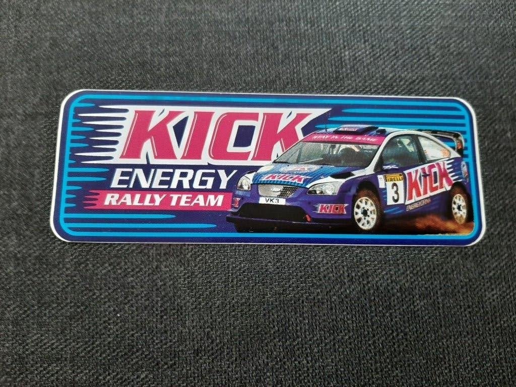 2 stickers Ford focus WRC Steve Perez, Verzamelen, Ophalen, Zo goed als nieuw, Poster, Plaatje of Sticker