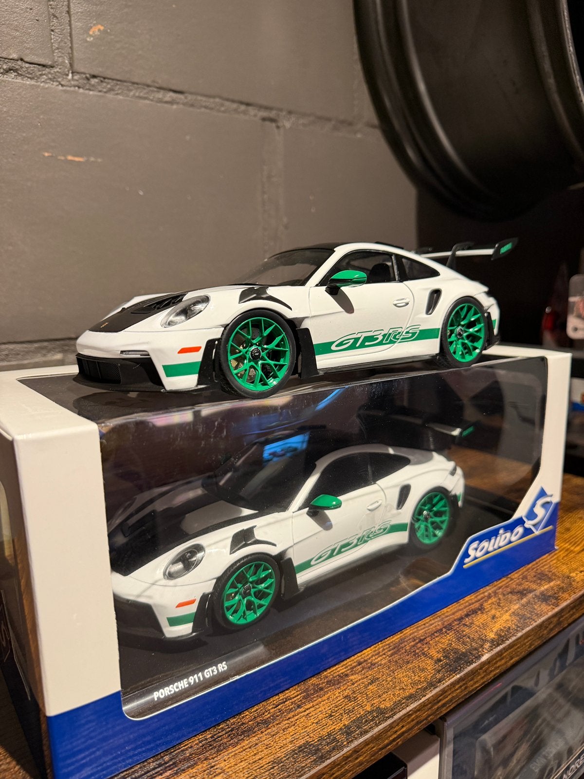 Porsche 911 GT3 RS carrera tribute, Enlèvement, Comme neuf, Solido
