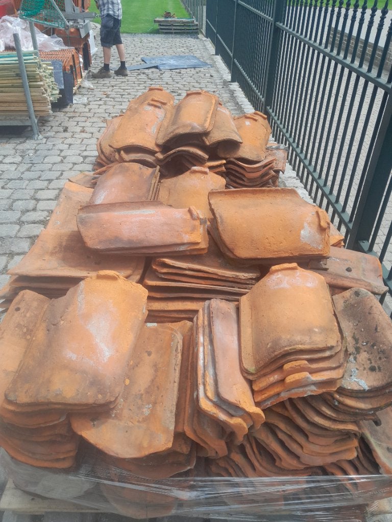 +/-7500 oude boomse pannen, Ophalen