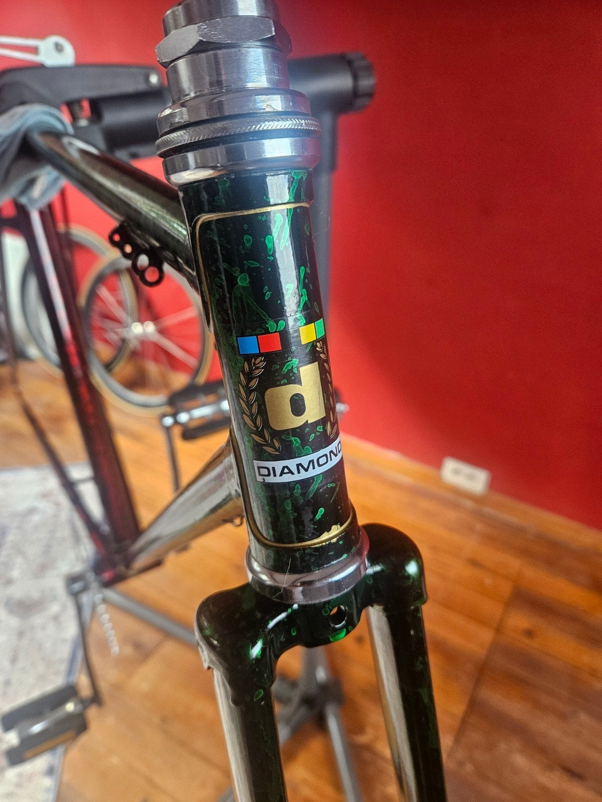 Diamond retrofiets kader maat 54cm, Fietsen en Brommers, Ophalen, Frame, Diamond, Oldtimerfiets