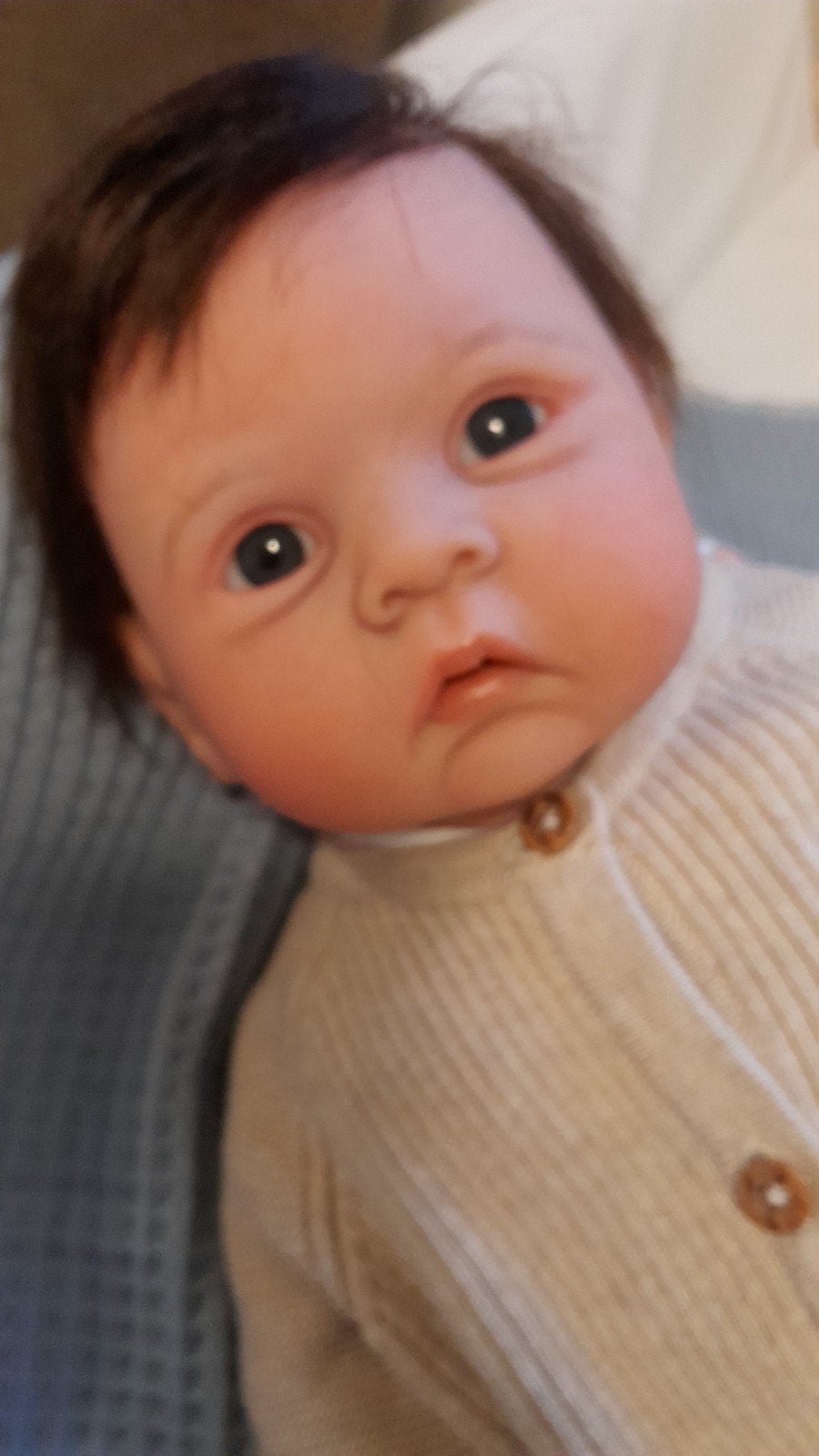full body silicone Mian, Ophalen of Verzenden, Nieuw, Pop, Levensecht of Reborn