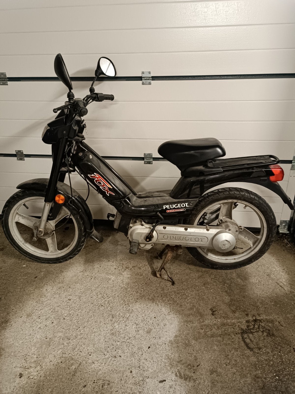Peugeot fox classe A, Enlèvement