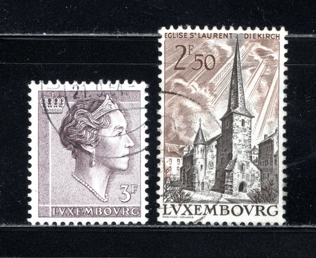 LUXEMBOURG Lot 1961 estampillé, Envoi, Luxembourg, Affranchi