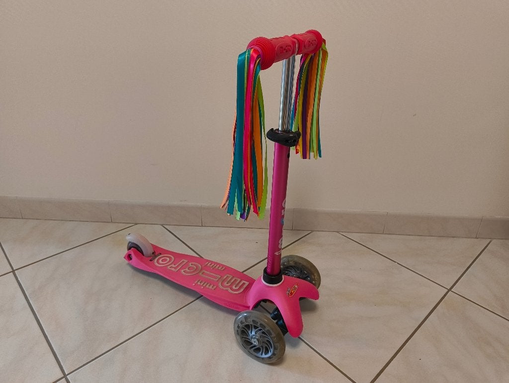 Micro-scooter met 3 wielen, Ophalen of Verzenden, Gebruikt, Gewone step, Micro