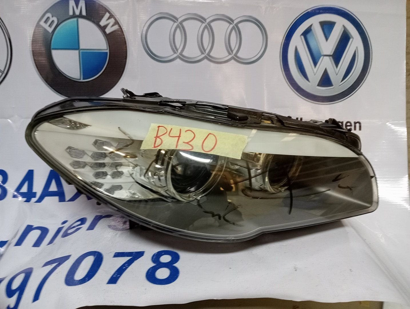 BMW 5 Serie F10 F11 Koplamp links 7203246 17, -, Utilisé, -, Enlèvement ou Envoi