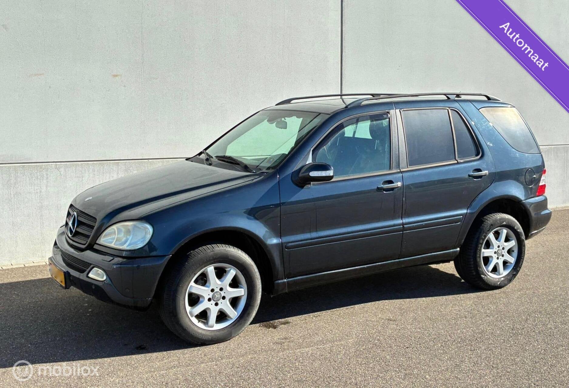 Mercedes M-klasse ML 400 CDI V8 AUTOMAAT AIRCO CRUISECONTROL, Auto's, Automaat, Gebruikt, Blauw, 250 pk
