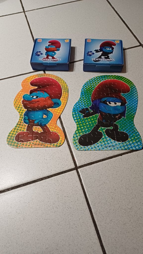 Schtroumpf smurf burger king, Enlèvement, Utilisé, Différents Schtroumpfs, Bande dessinée