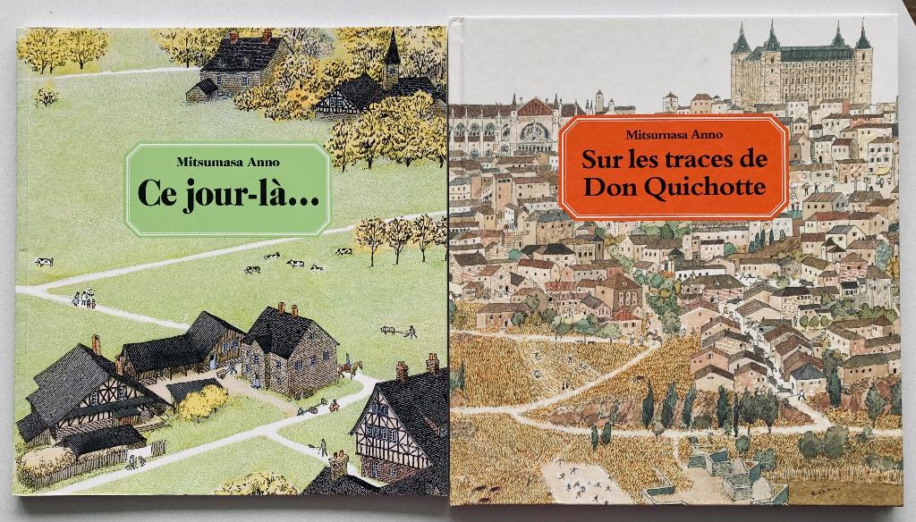 2 livres sans paroles, de Mitsumasa Anno, Enlèvement ou Envoi, Comme neuf, Mitsumasa Anno, Fiction général