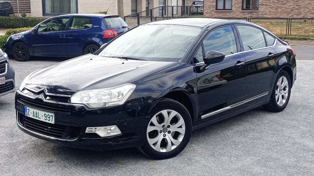 Citroen c5 ., Auto's, Voorwielaandrijving, Zwart, 4 cilinders, Leder en Stof