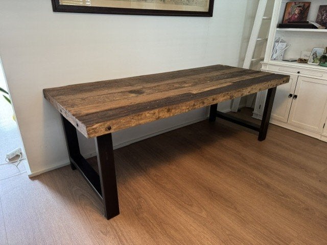tafel eetkamer, Huis en Inrichting, Ophalen, Gebruikt, 100 tot 150 cm, 200 cm of meer