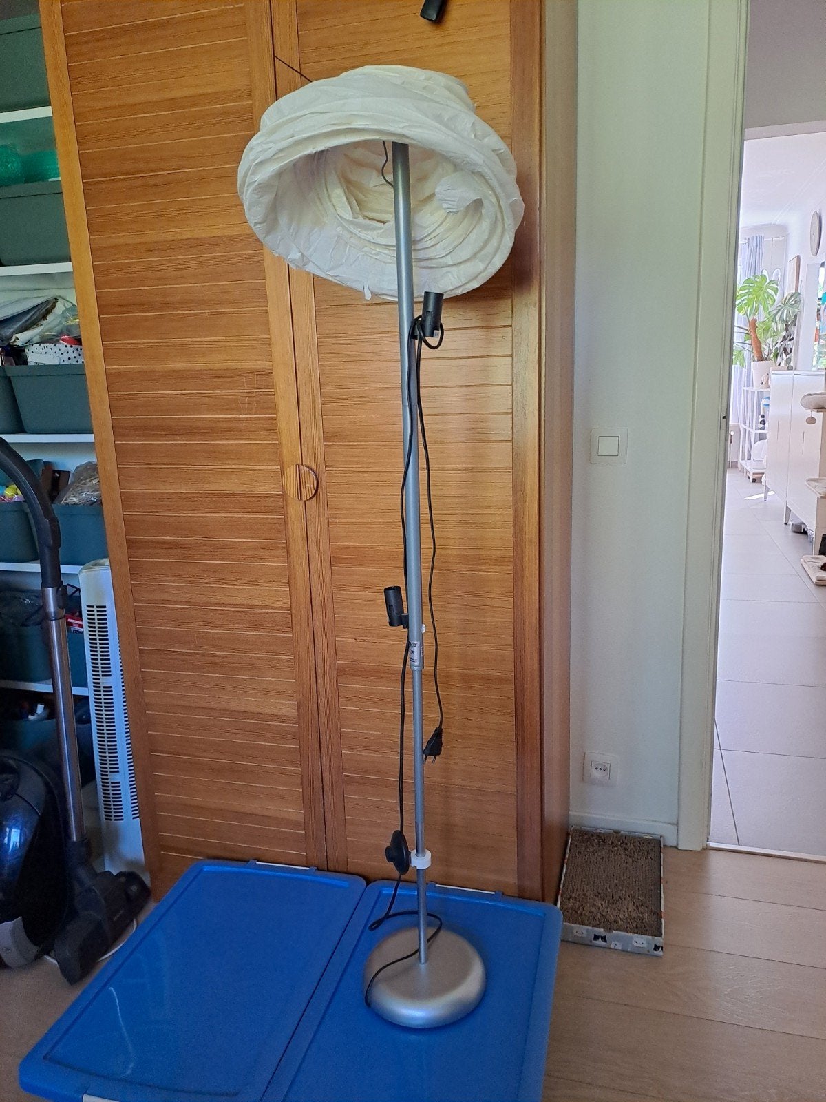Ikea Dudero lamp frame (lampenkap gescheurd), Ophalen