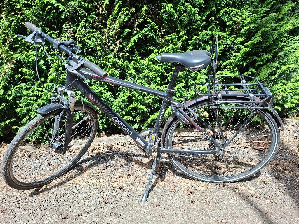 Herenfiets oxford, Fietsen en Brommers, Gebruikt, Velgrem, Versnellingen, 49 tot 53 cm
