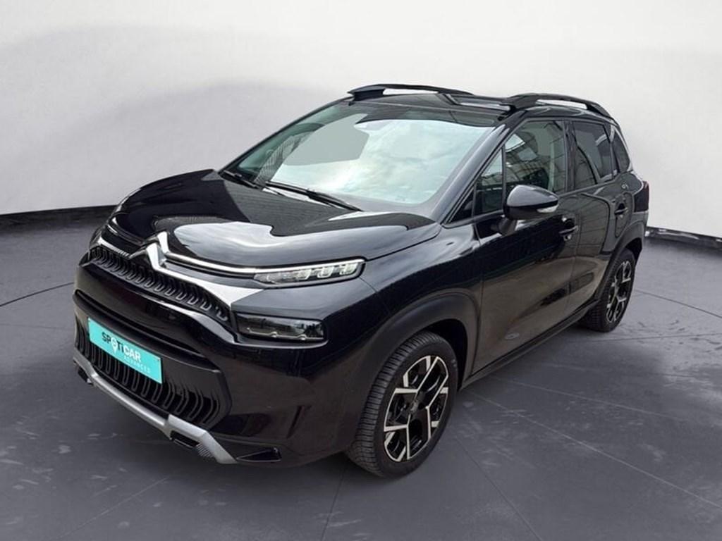 Citroen C3 Aircross automaat met camera en sensoren voor+ac, Auto's, Citroën, Automaat, Zwart, Bedrijf, 5 zetels