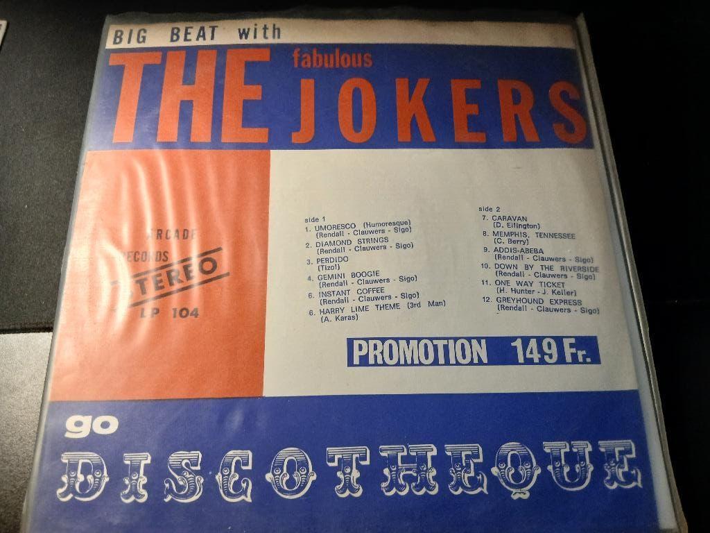 Big Beat With The Fabulous Jokers Go Discotheque - Lp, 12 pouces, Housse de protection extérieure, Enlèvement ou Envoi, Comme neuf