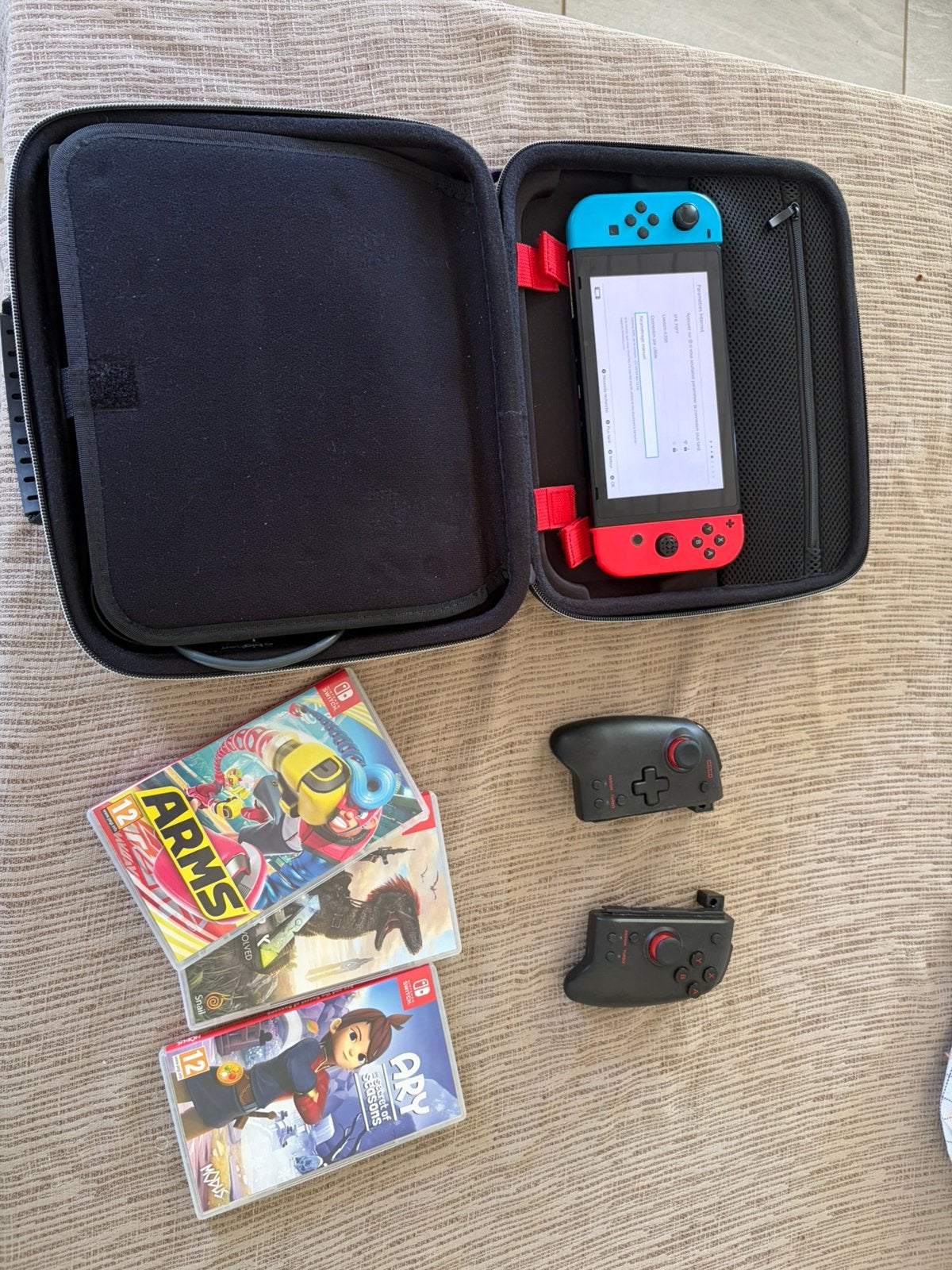 Switch, Enlèvement, Comme neuf