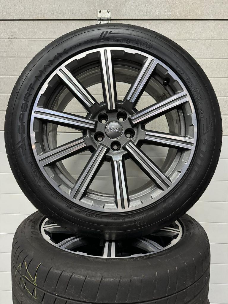 20’’ AUDI Q7 SQ7 VOLKSWAGEN TOUAREQ ETRON VELGEN ZOMERBANDEN, Auto-onderdelen, Gebruikt, -, 285 mm, -